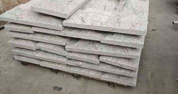 渭南芝麻白蘑菇石，自然面