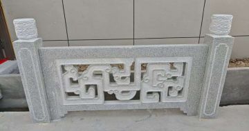 渭南芝麻白河道栏杆 桥栏杆