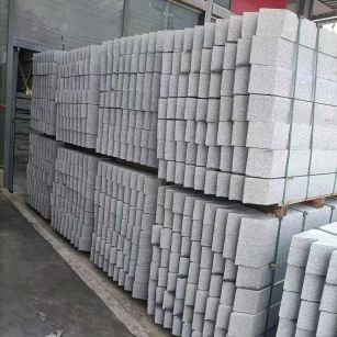 渭南芝麻白树围石 树池