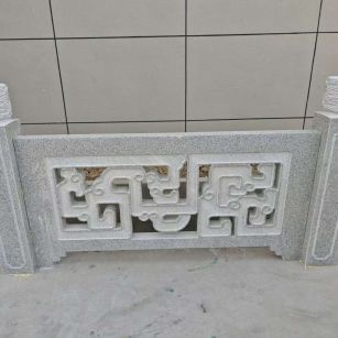 渭南芝麻白河道栏杆 桥栏杆