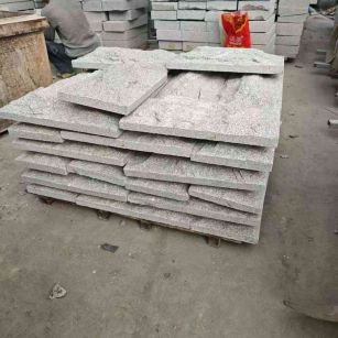 渭南芝麻白蘑菇石，自然面