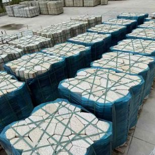 渭南黄金麻冰裂纹 碎拼