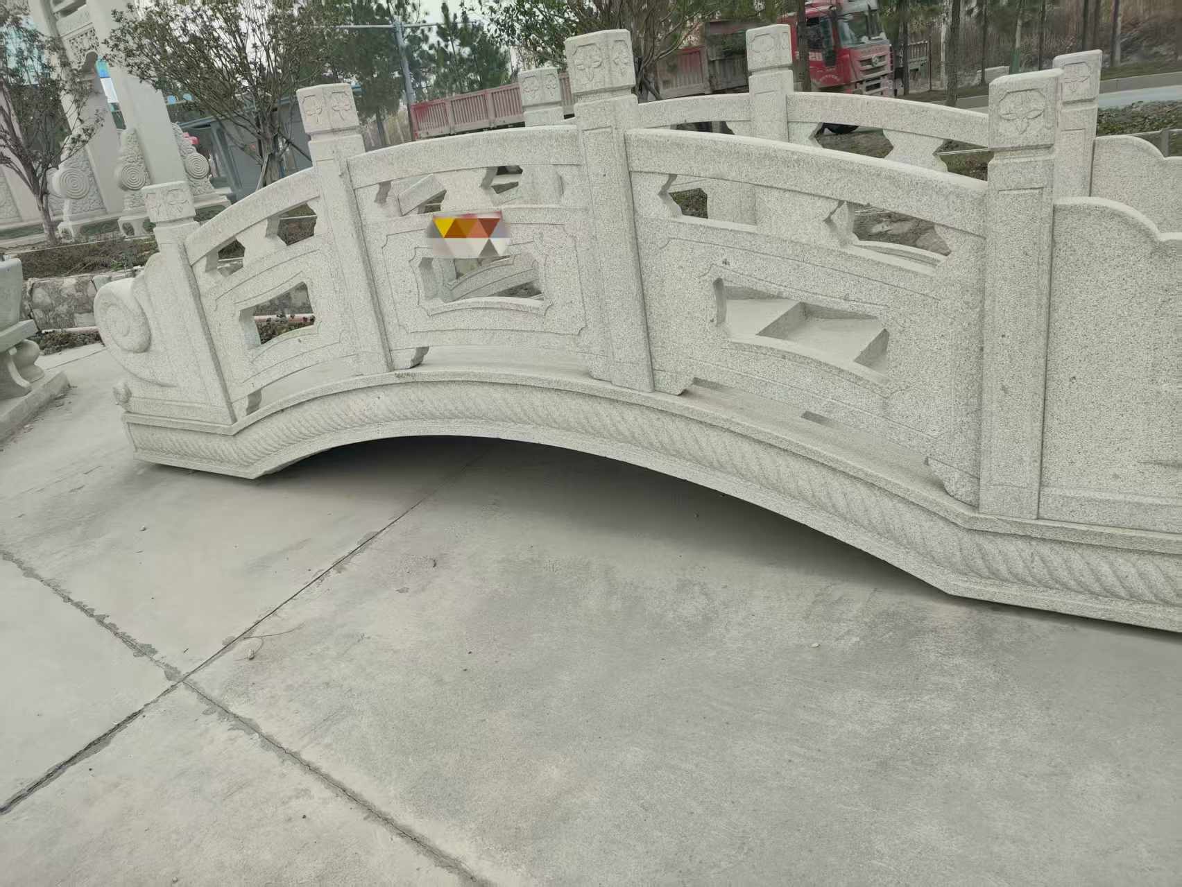 渭南芝麻白拱桥，石桥