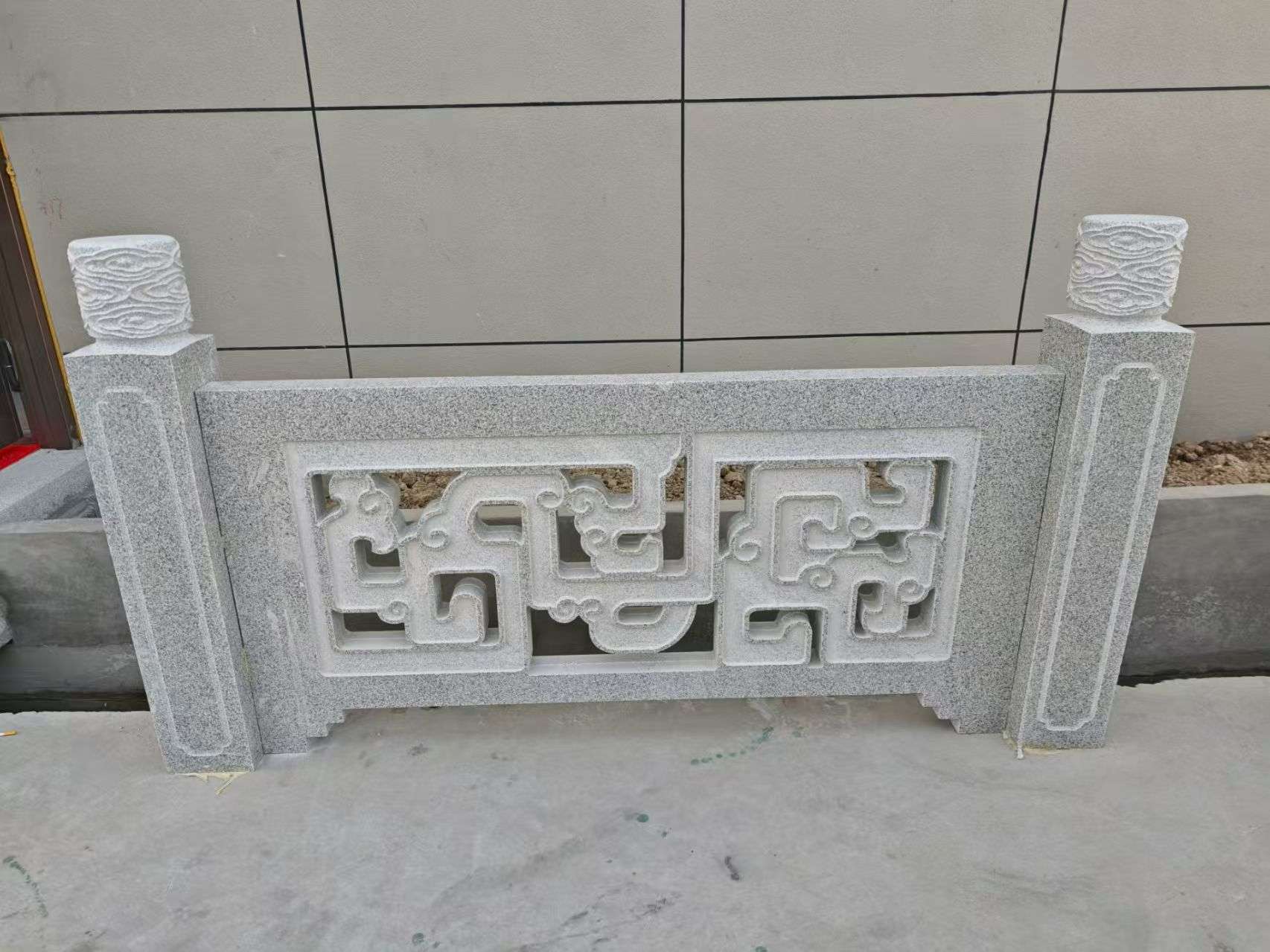 渭南芝麻白河道栏杆 桥栏杆