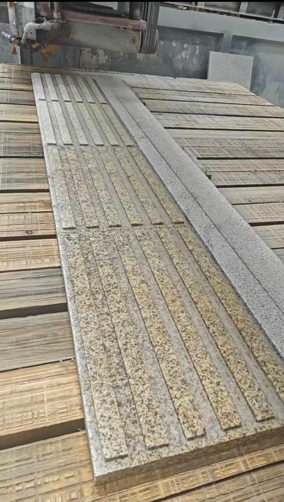 渭南黄金麻盲道石 盲条