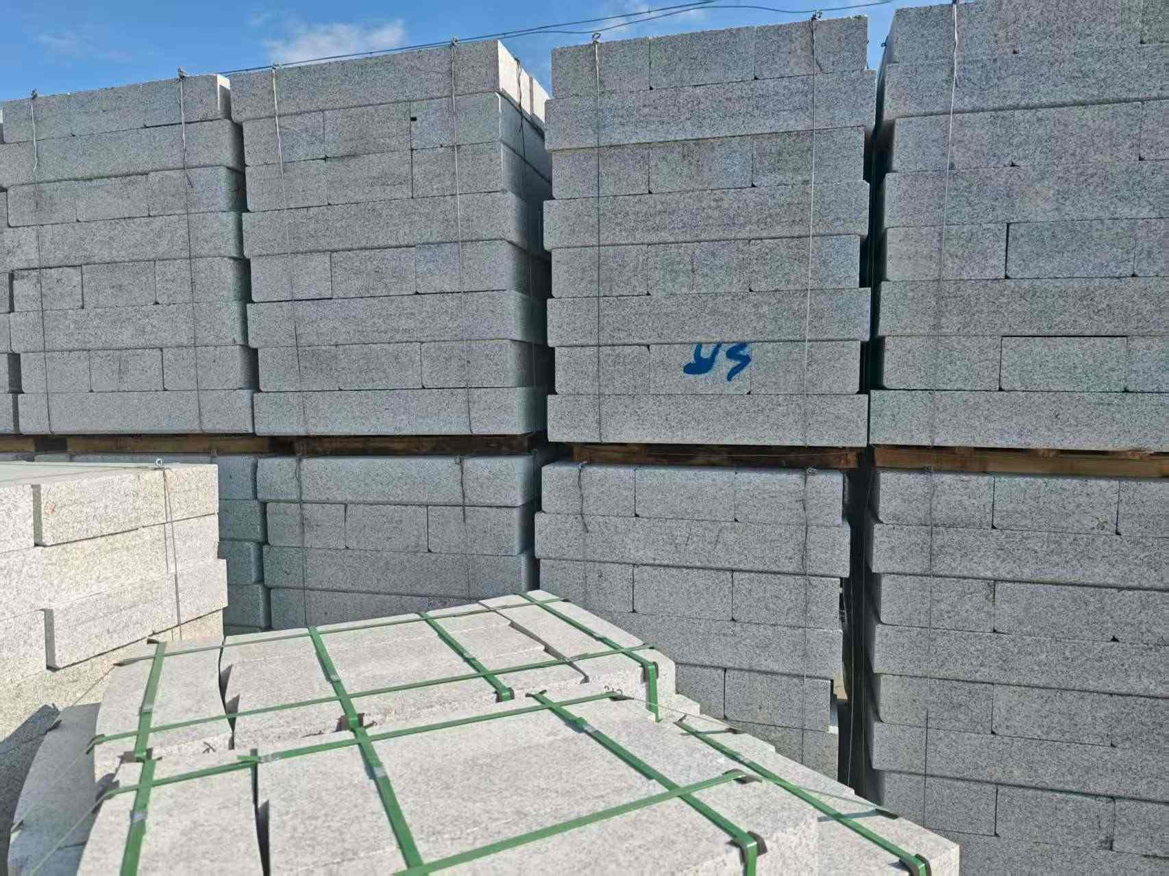 渭南路牙石 马路牙子 侧石